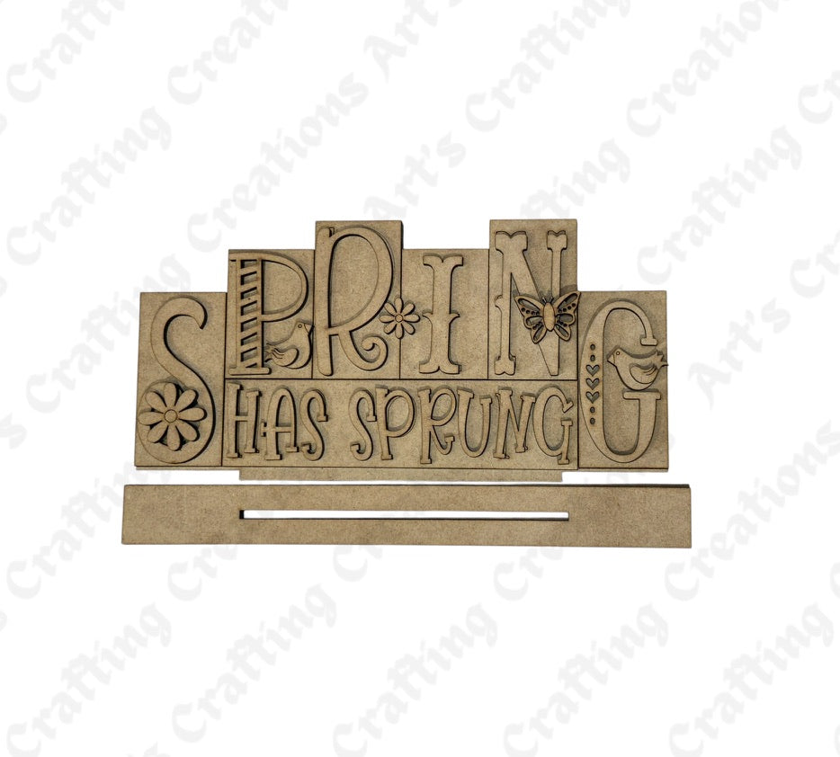 Spring Has Sprung - Word Stacker
