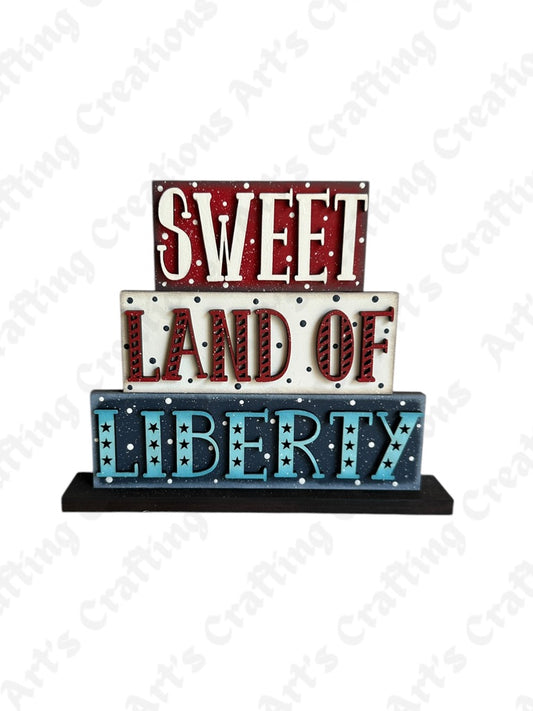 Sweet Land of Liberty - Word Stacker