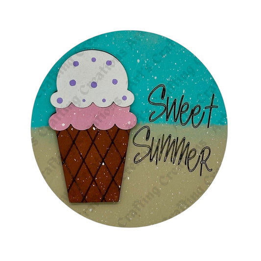 3" Round Insert - Sweet Summer - June